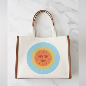 NWT Alexander Girard x Kate Spade New York Canvas Large Tote